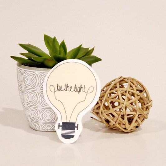 Be The Light Sticker