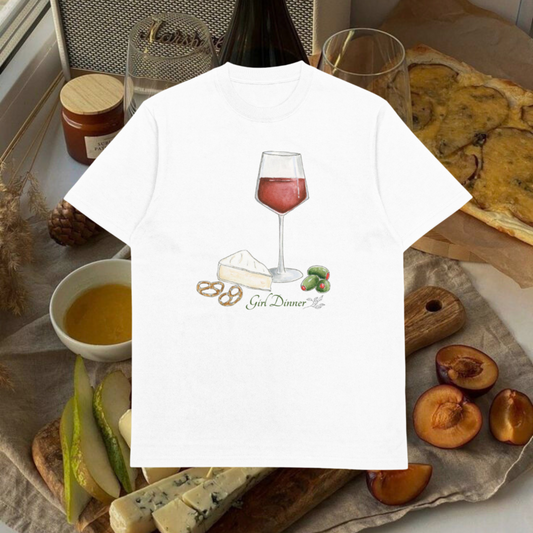 Wine T-shirt & Box Fit