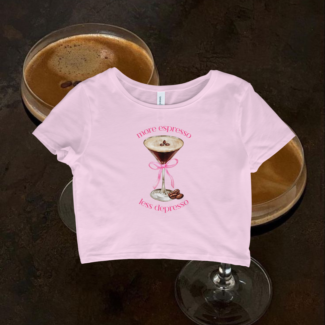 More Espresso Less Depresso - Baby Tee