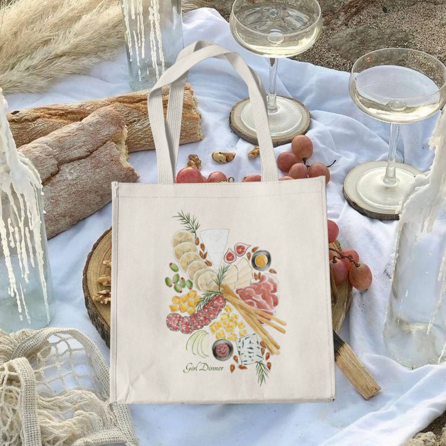 Charcuterie Tote Bag
