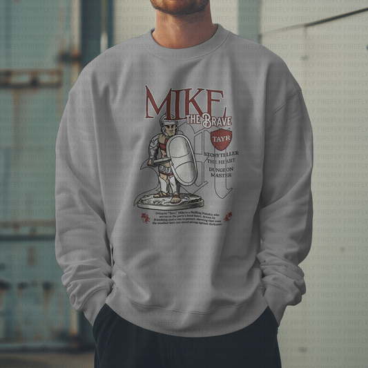 Mike the Brave DND Crewneck Sweater