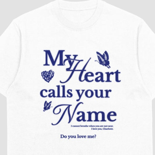My Heart Calls Your Name - Box Fit T-shirt