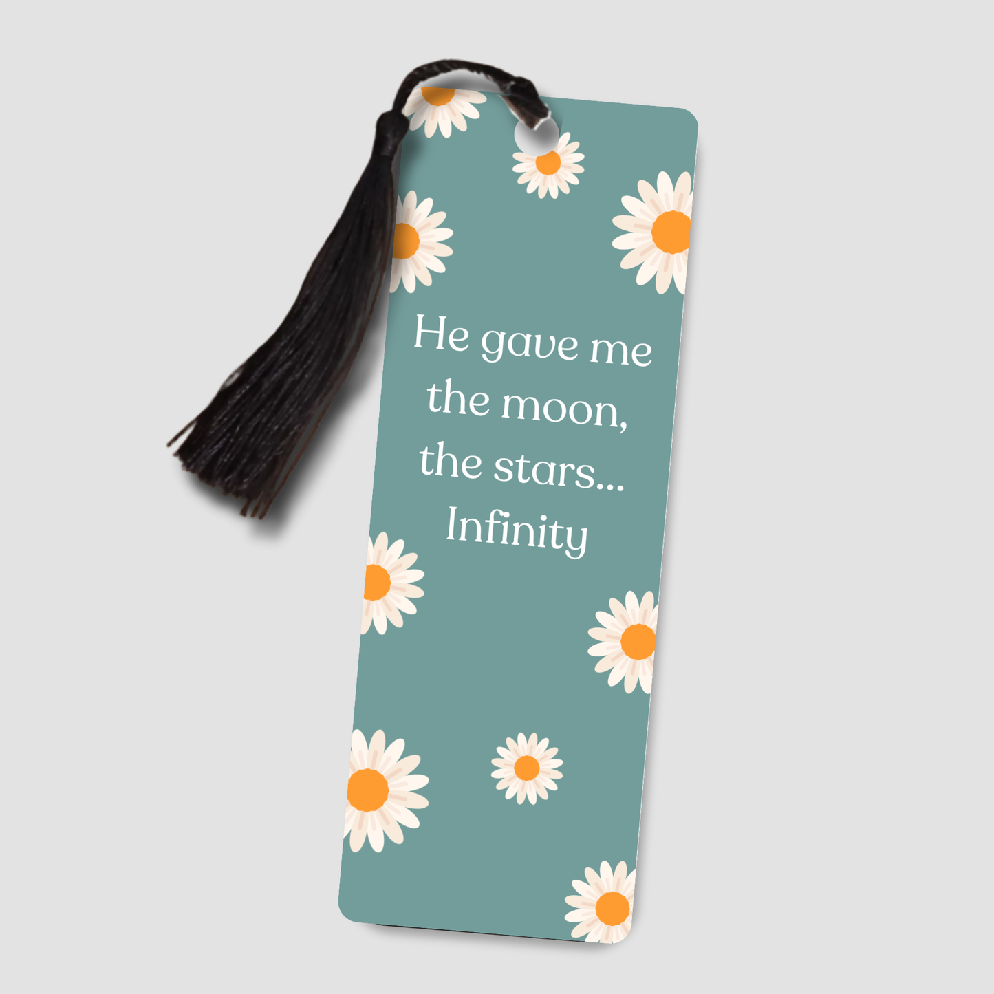 Moon, Stars, Infinity Bookmark