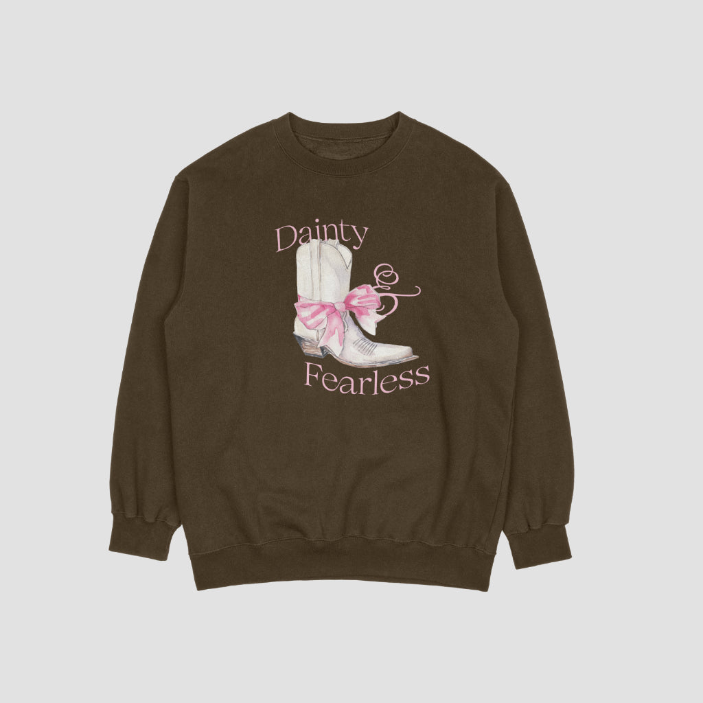Dainty & Fearless Cowgirl Crewneck/T-shirt
