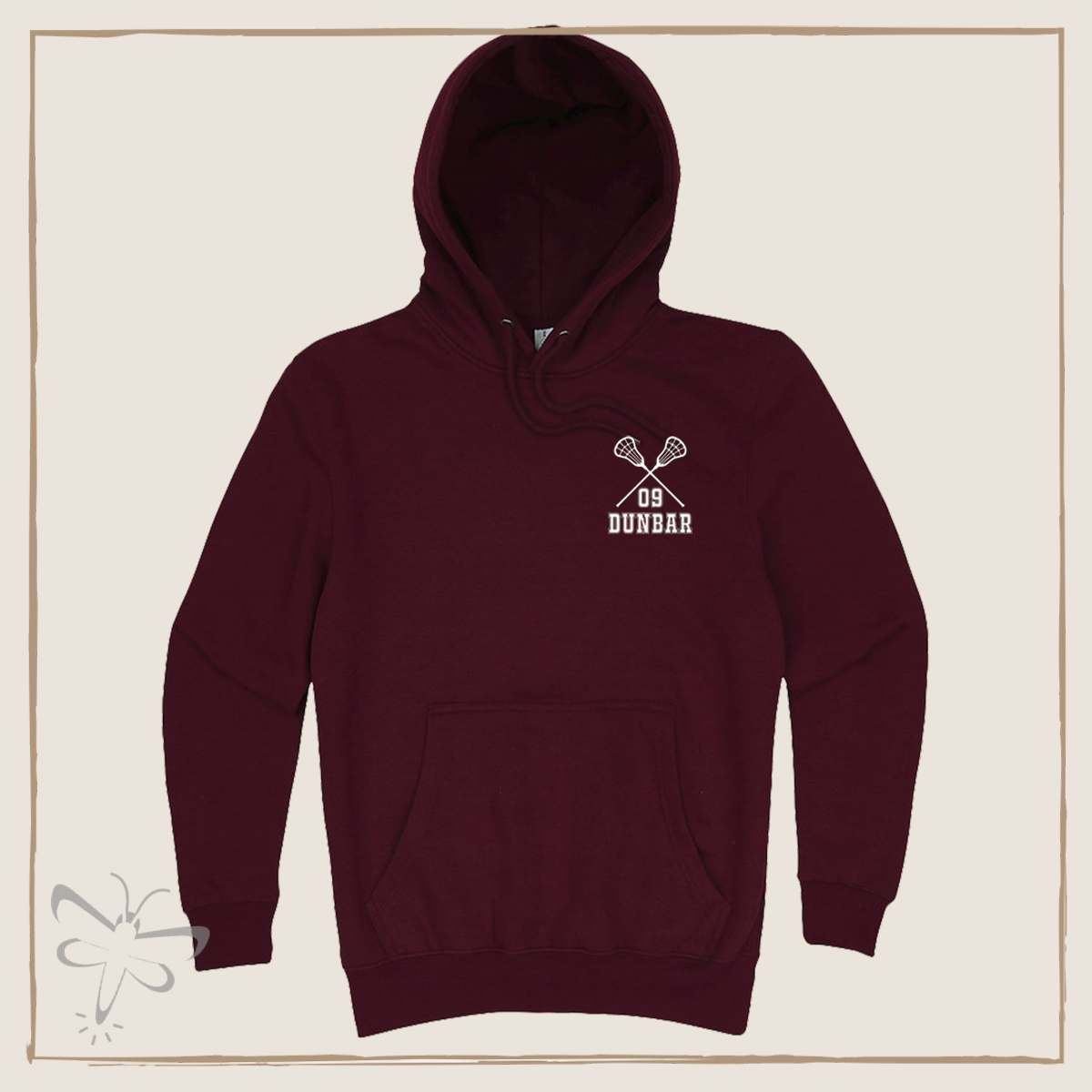 Lacrosse Hoodie Xs / Dunbar Burgundy
