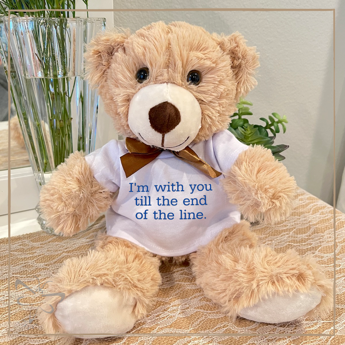 End Of The Line Teddy Bear Beige