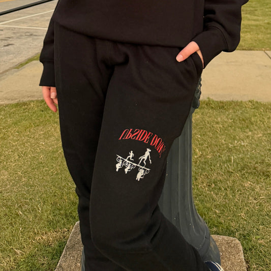 Upside Down Fleece Joggers (Unisex)