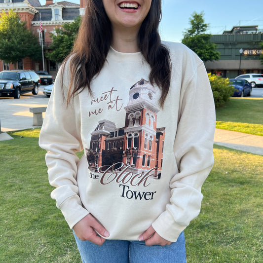 Meet me at the Clock Tower Crewneck