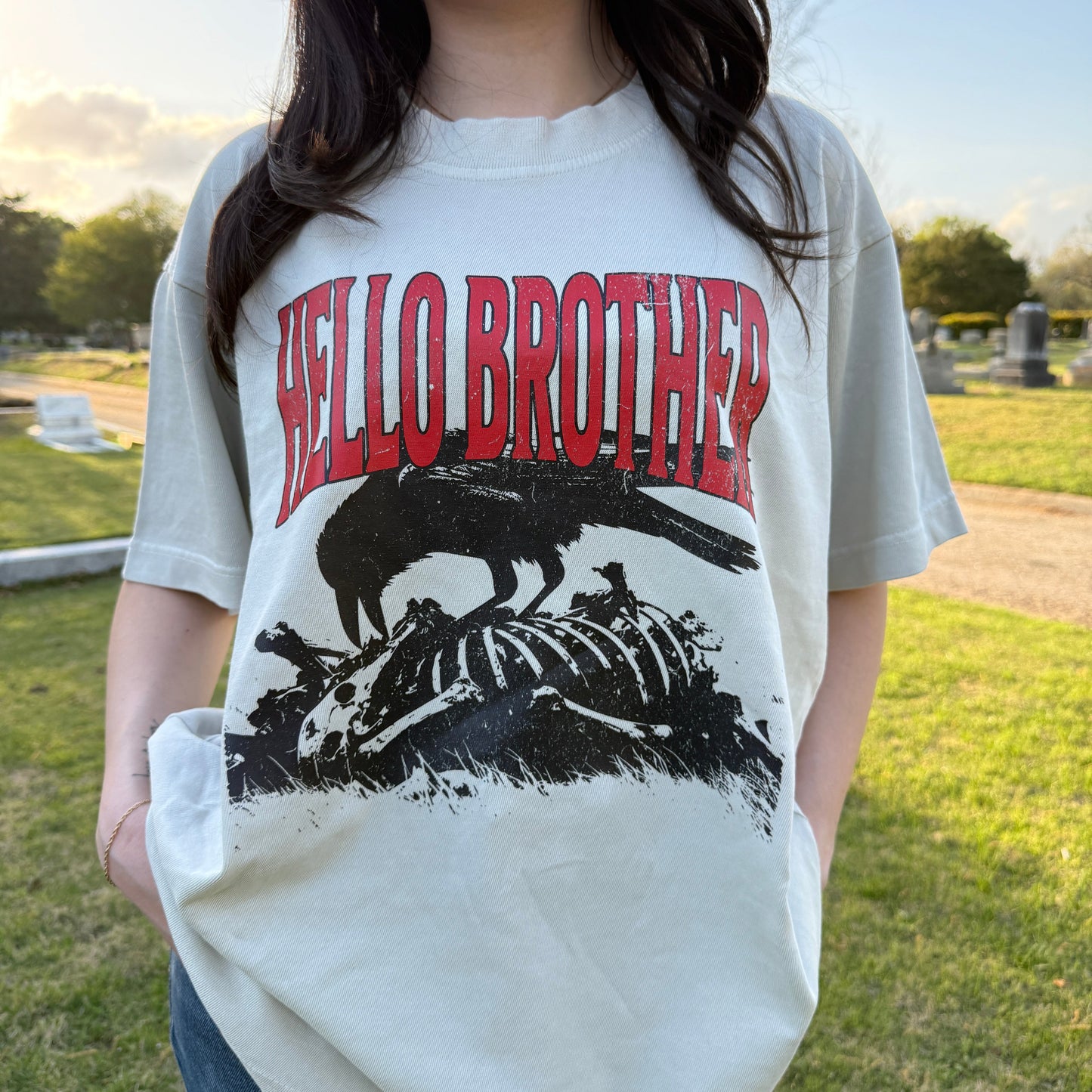 Hello Brother - Box Fit T-shirt