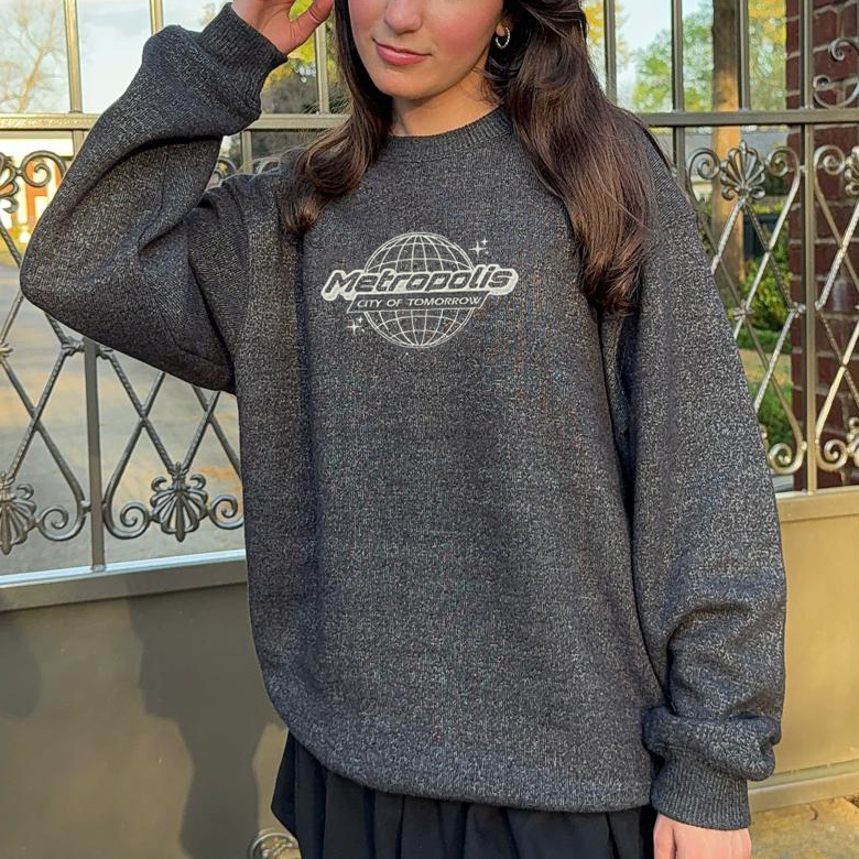 Superman Metropolis Crewneck Sweater