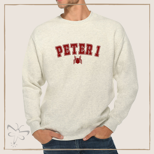 The Peters Crewnecks Xs / Peter 1 Ash Grey Crewneck Sweater