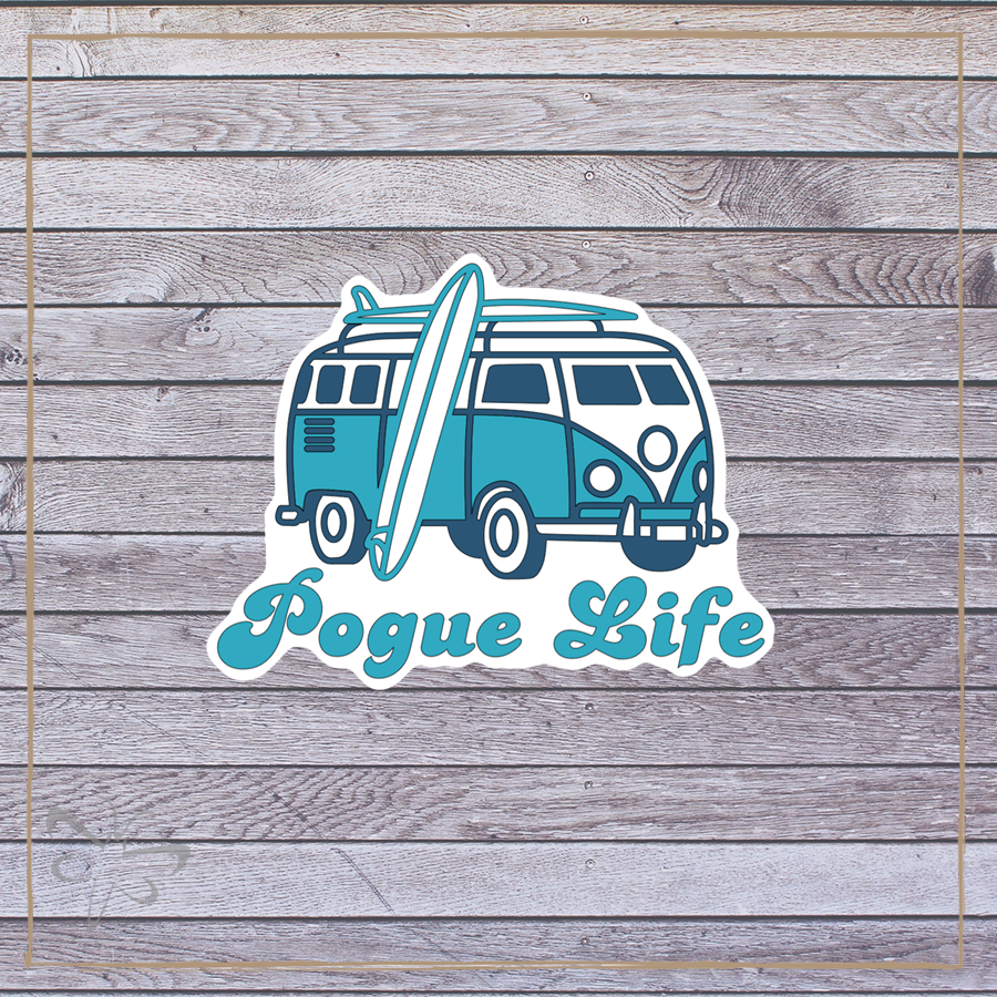Pogue Life Sticker