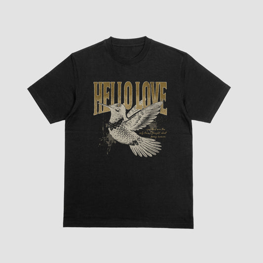 Hello Love - Crewneck Sweater/Box Fit T-shirt