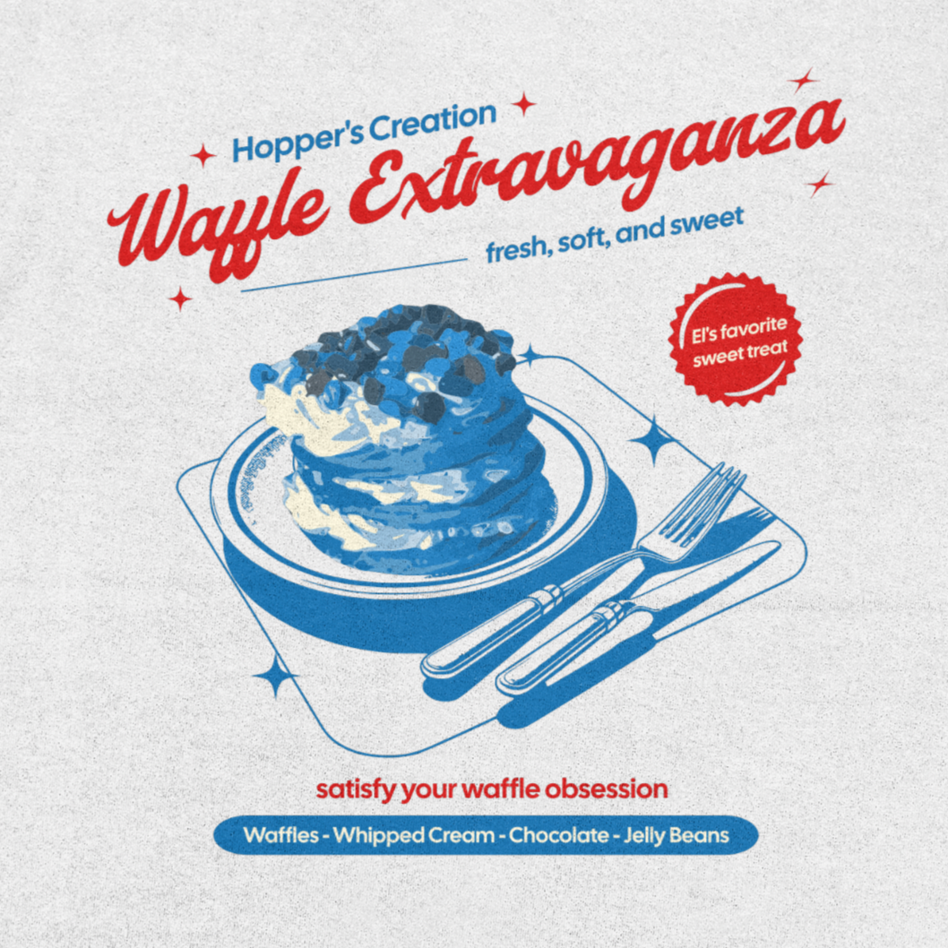 Waffle Extravaganza - Box Fit T-shirt