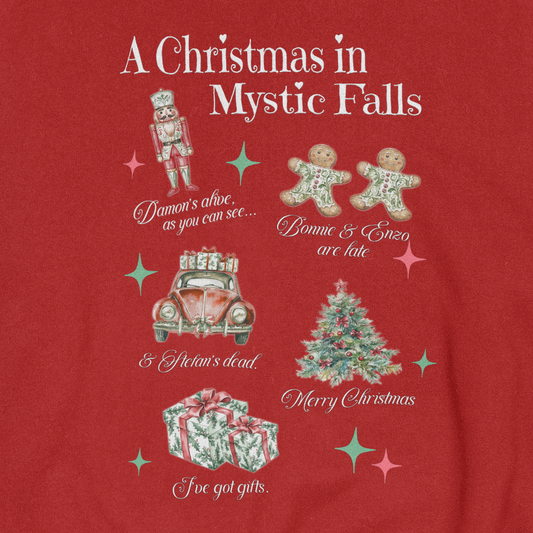 A Christmas in Mystic Falls Crewneck Sweater