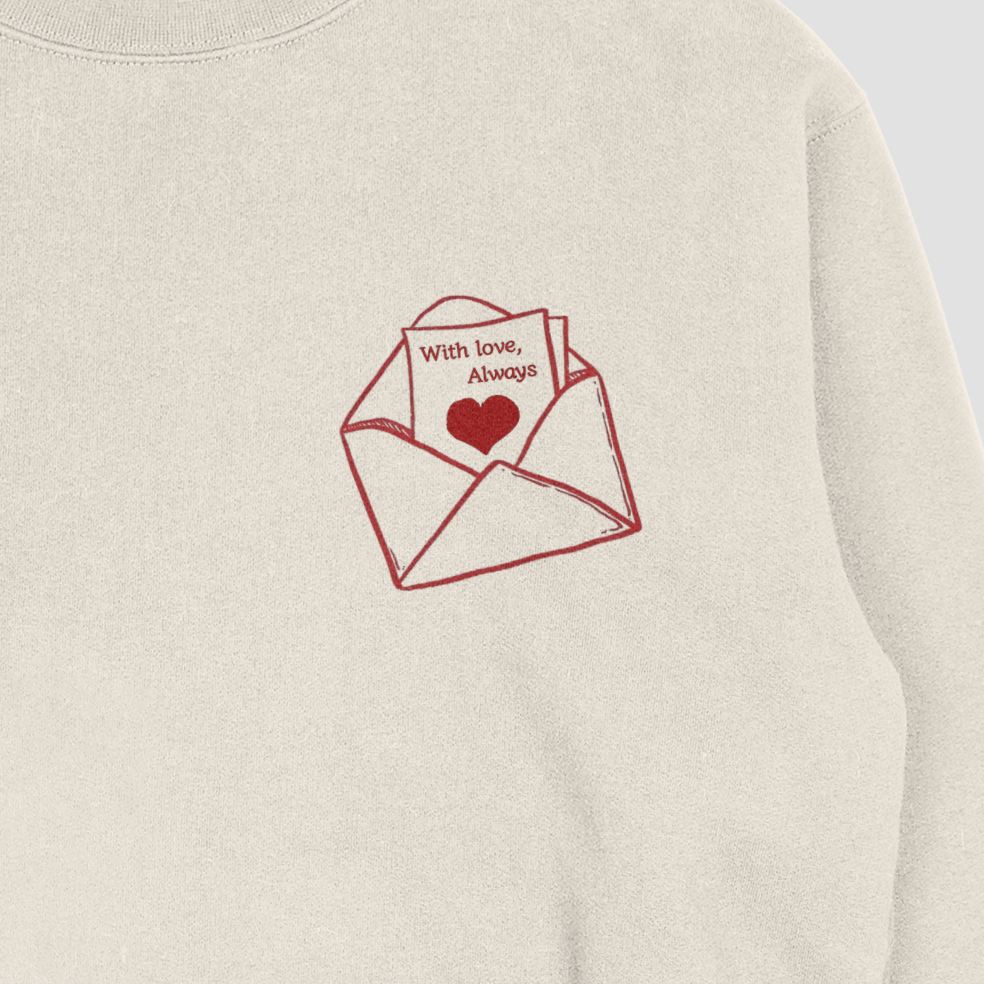 With Love, Always Crewneck Sweater