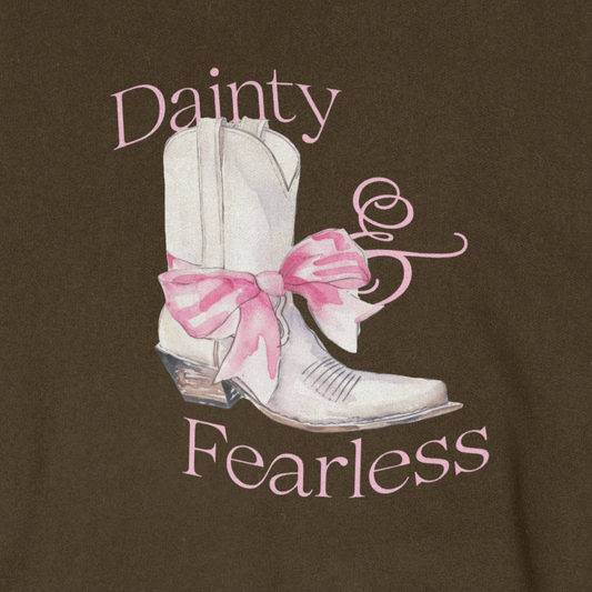 Dainty & Fearless Cowgirl Crewneck/T-shirt