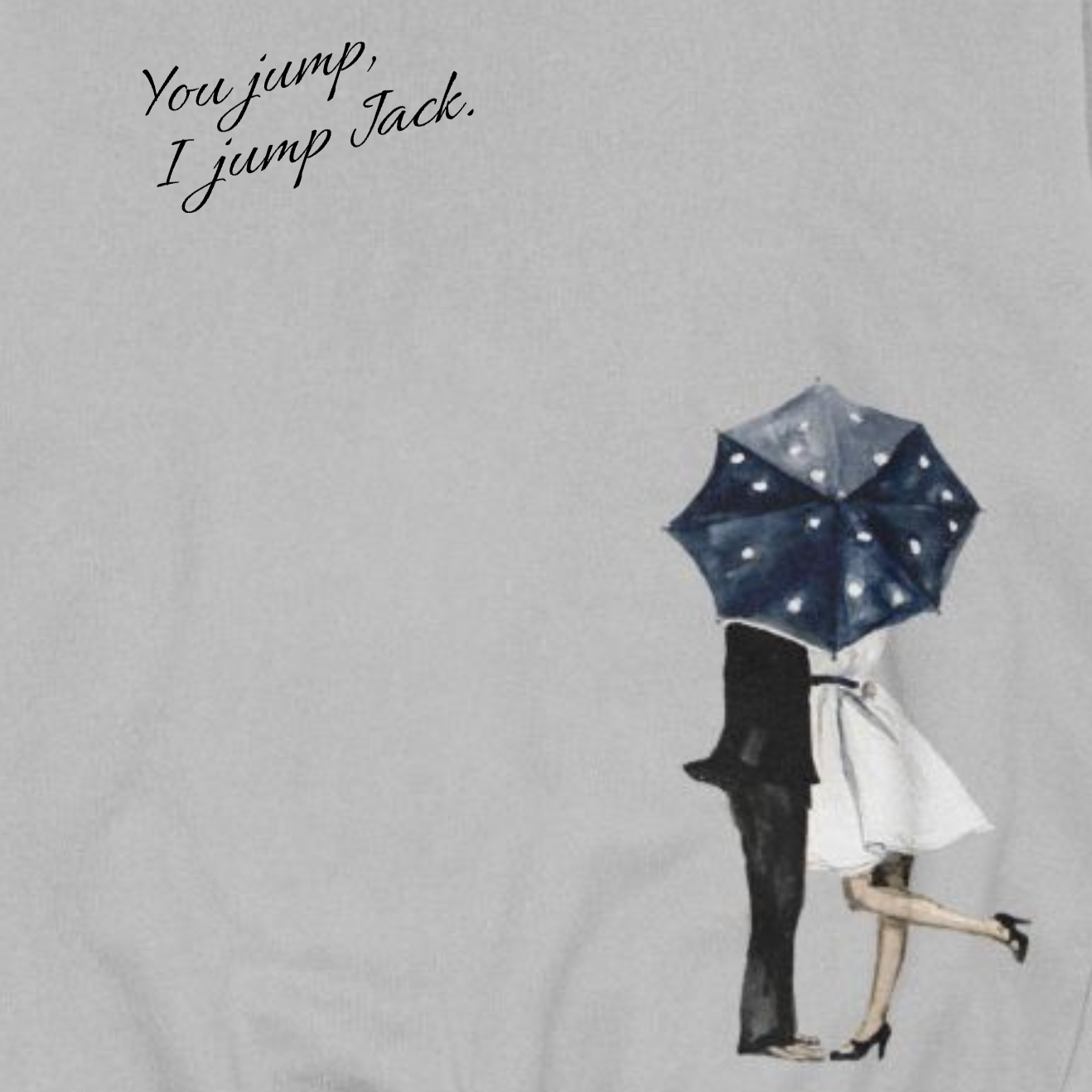 You Jump, I Jump Crewneck Sweater