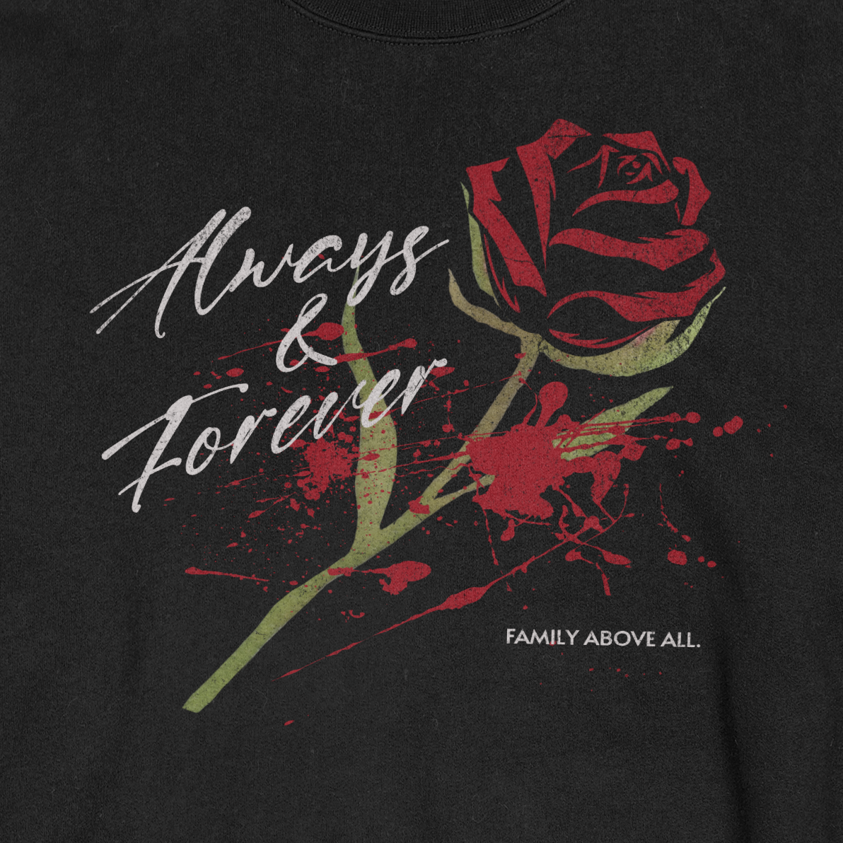 Always & Forever - Crewneck Sweater/Box Fit T-shirt