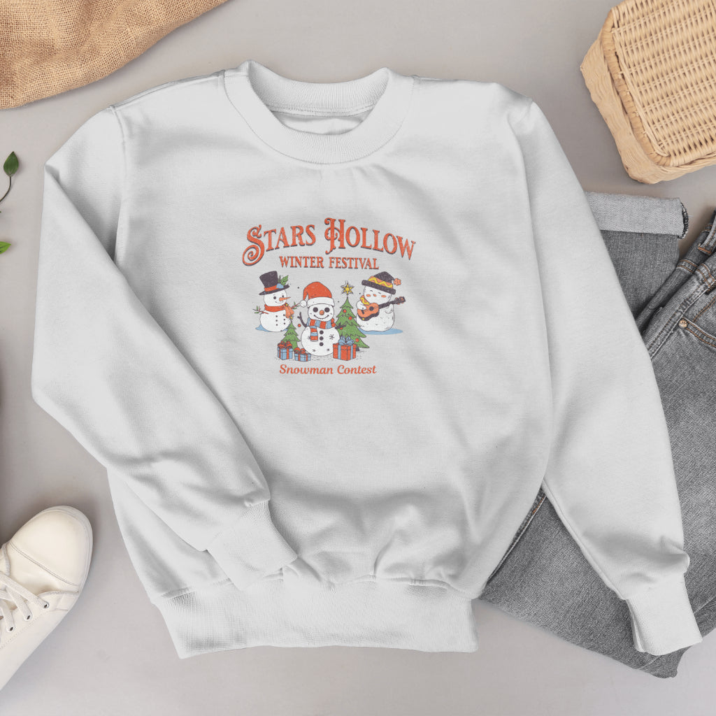Stars Hollow Winter Festival Crewneck Xs / Ash Grey Sweater