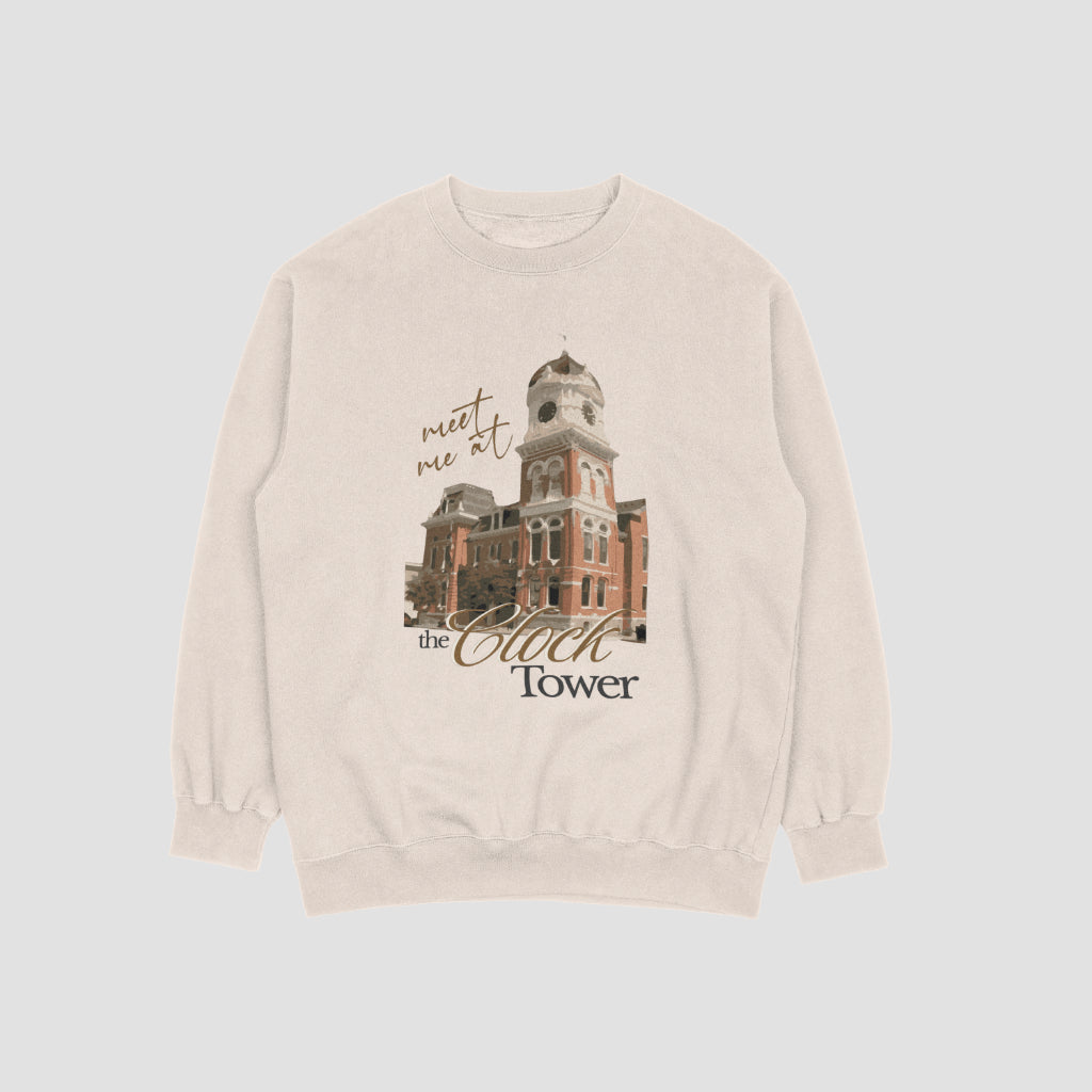 Meet me at the Clock Tower Crewneck
