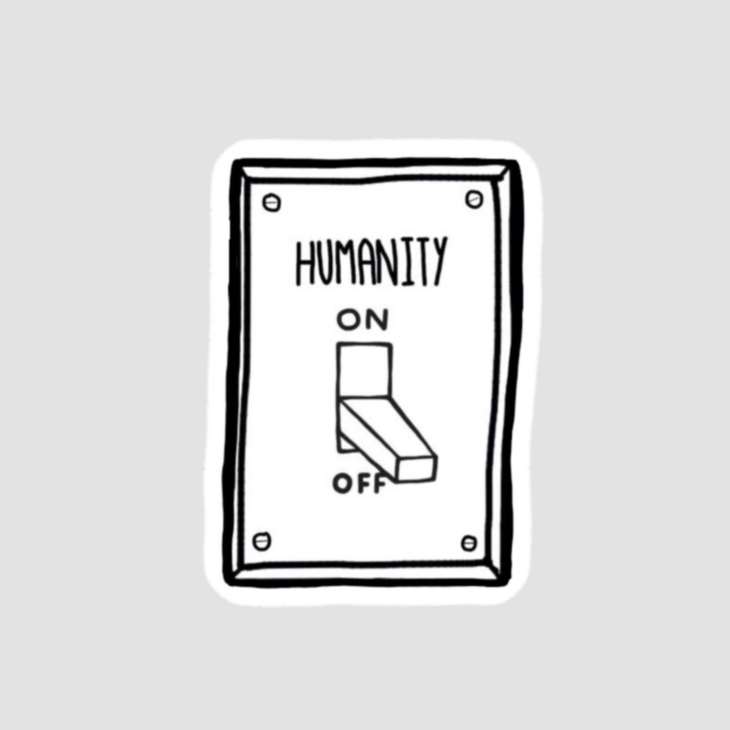 Humanity Switch Sticker