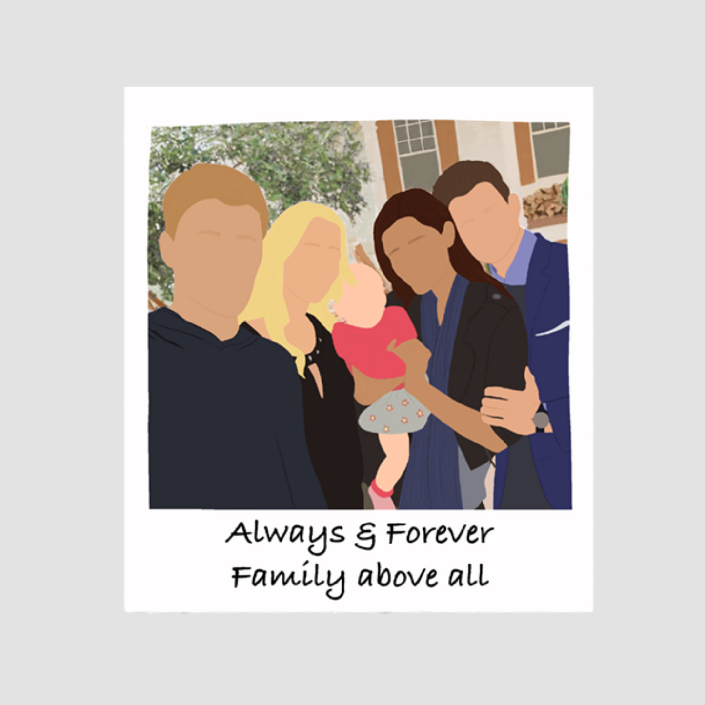 Mikaelson Polaroid Sticker
