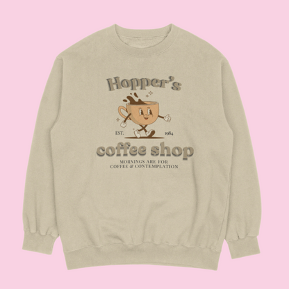 Hopper's Coffee Shop Crewneck