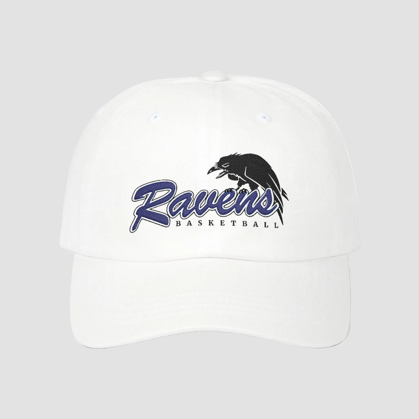 Ravens Basketball | Embroidered Dad Cap