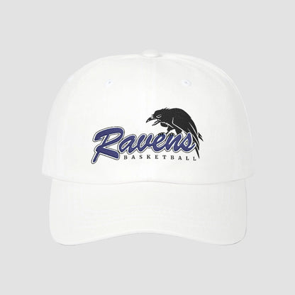 Ravens Basketball | Embroidered Dad Cap