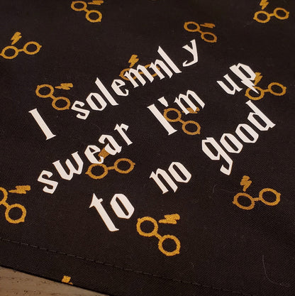 I Solemnly Swear I'm Up To No Good - Pet Bandana