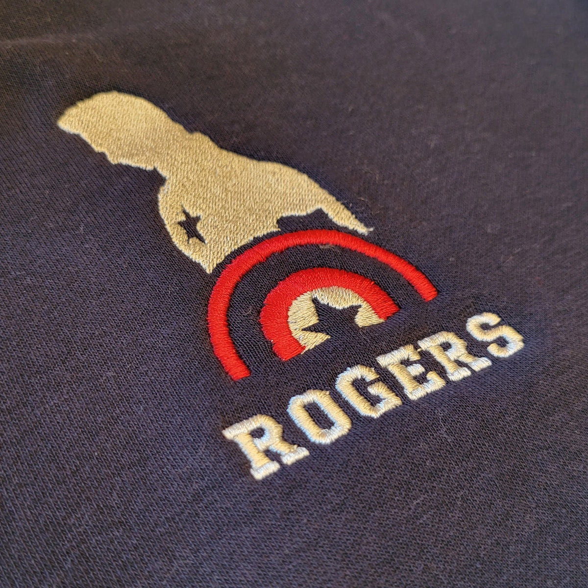 Rogers Embroidered Crewneck Sweater