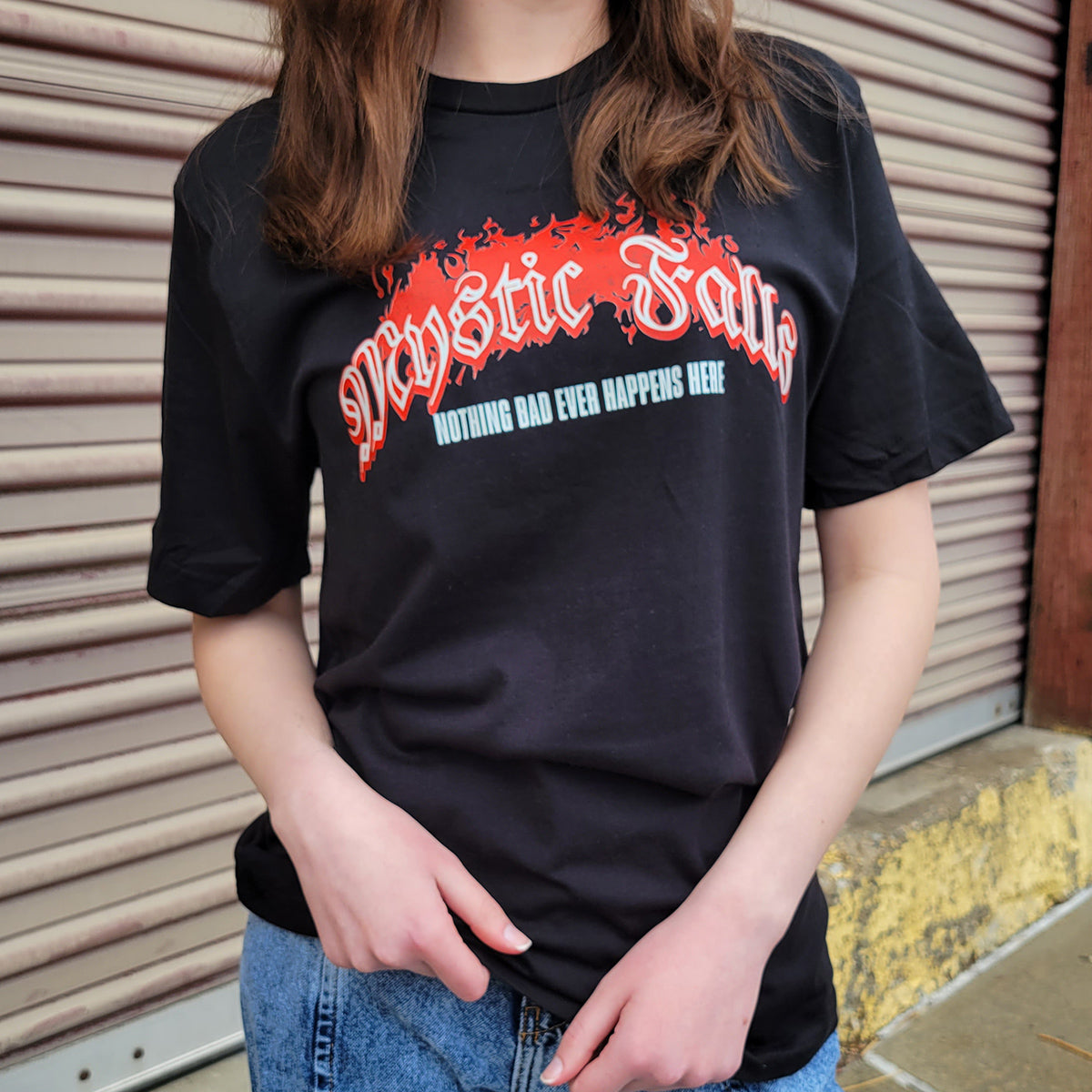 Mystic Falls T-Shirt Xs / Vintage Black Full T-Shirt