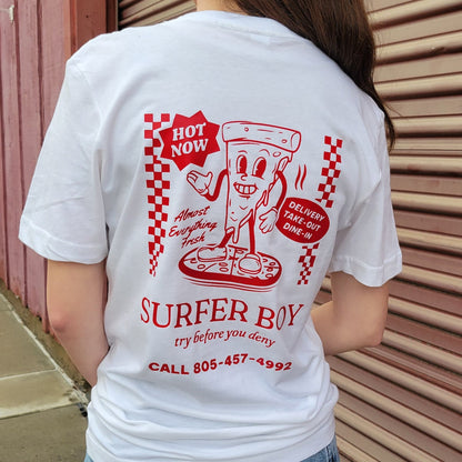 Surfer Boy T-Shirt Xs / White