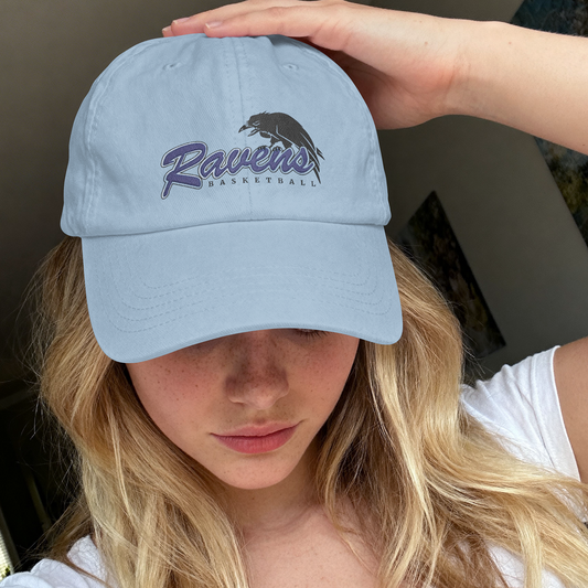 Ravens Basketball | Embroidered Dad Cap