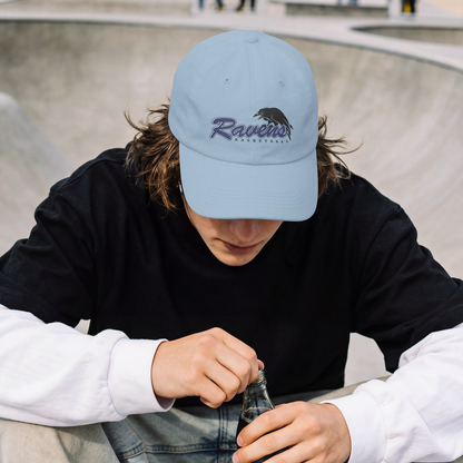 Ravens Basketball | Embroidered Dad Cap