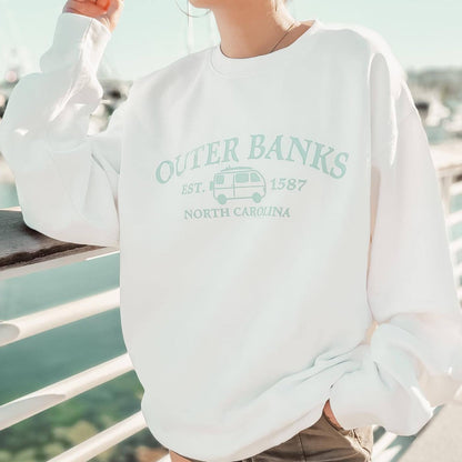 Obx Location Crewneck Sweater