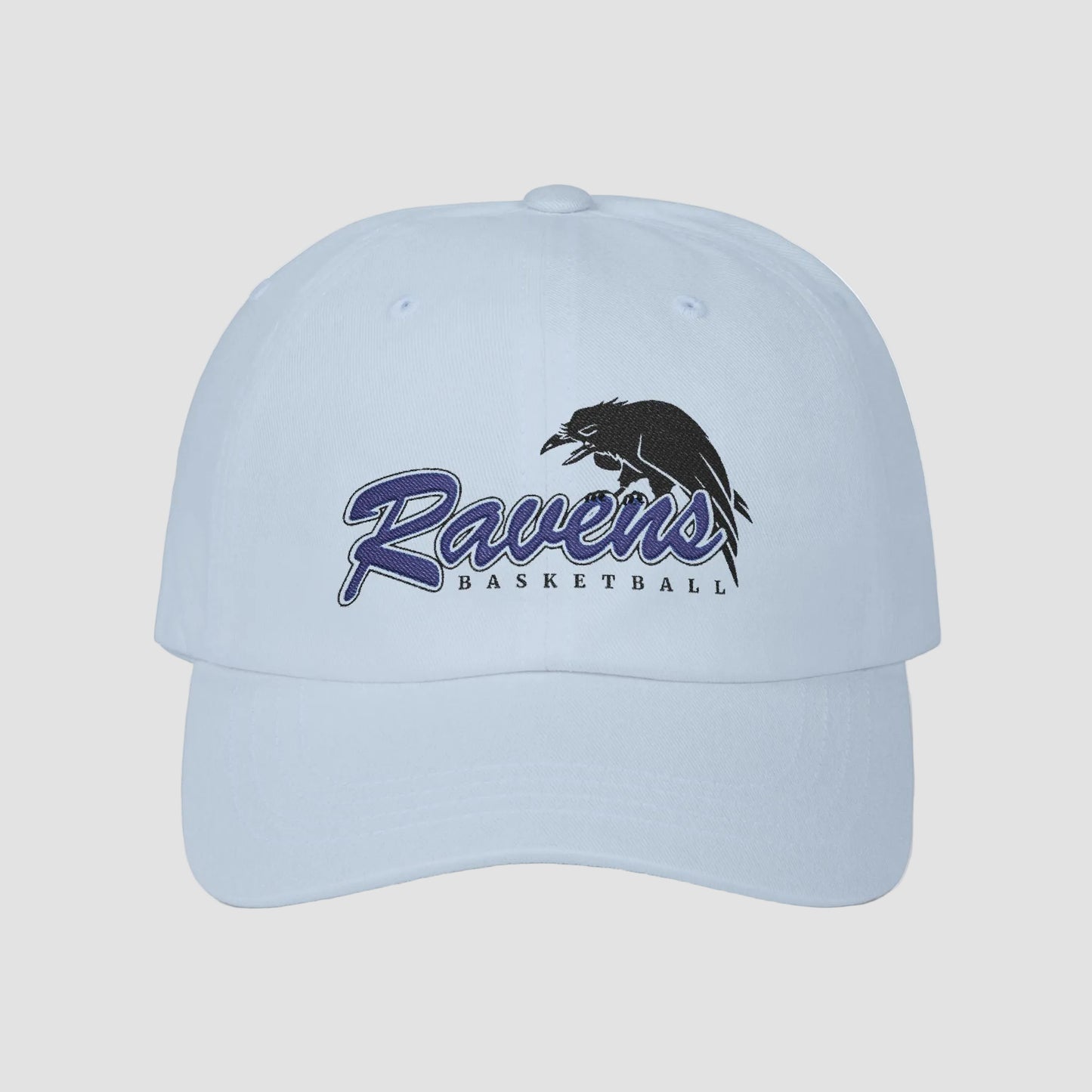 Ravens Basketball | Embroidered Dad Cap