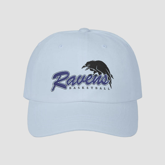 Ravens Basketball | Embroidered Dad Cap