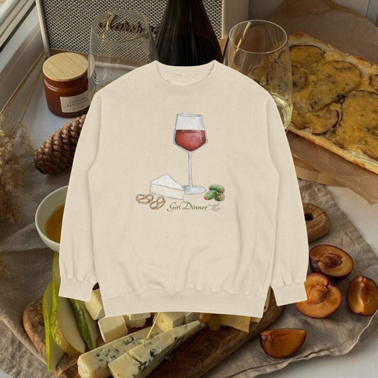 Wine Crewneck Sweater