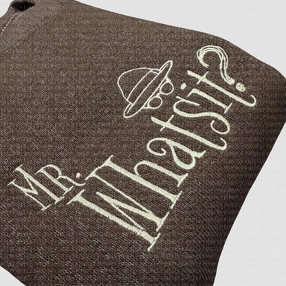 Mr. Whatsit: Knit-Fleece Crewneck Sweater