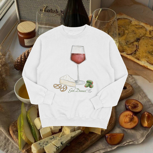 Wine Crewneck Sweater