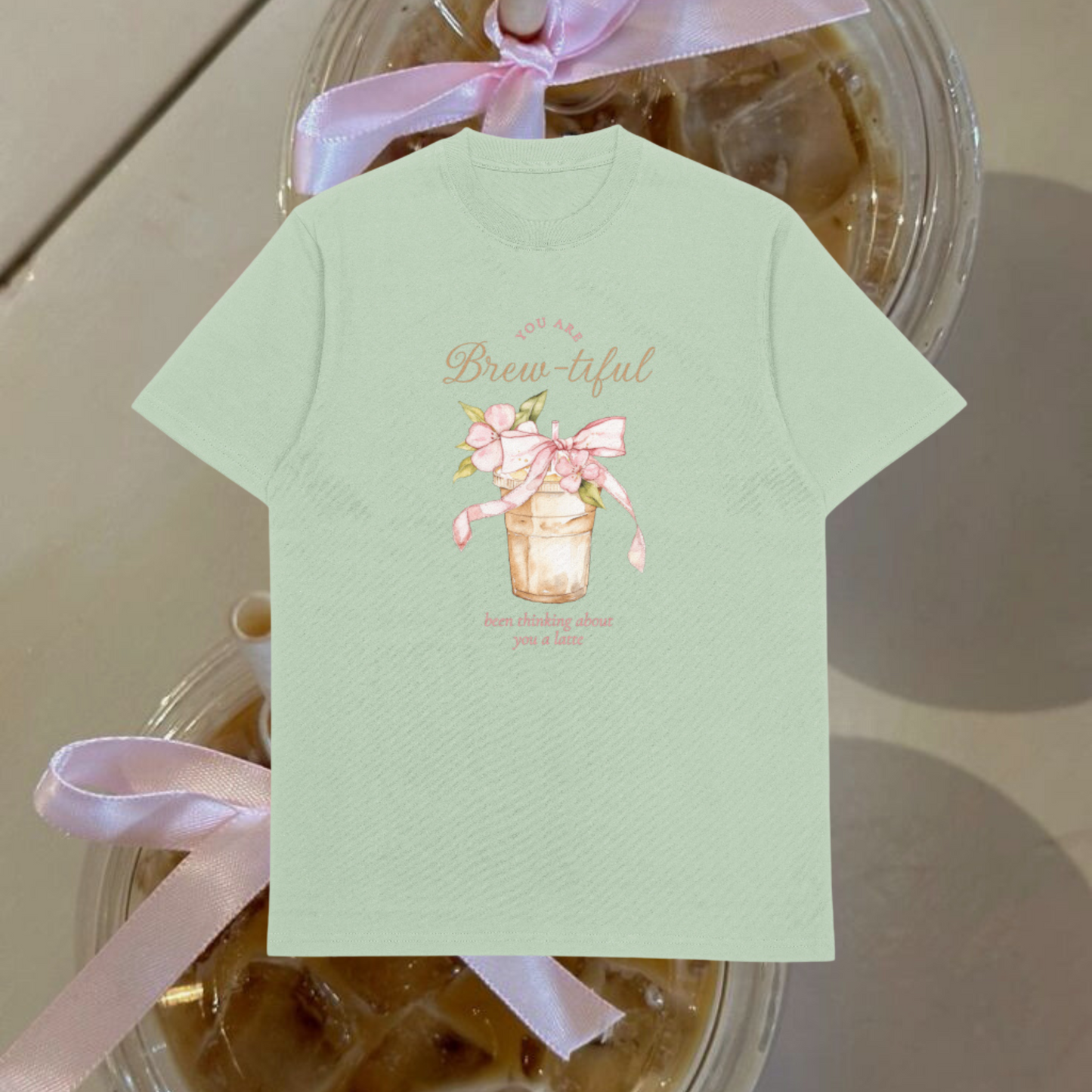 Iced Coffee - Box Fit T-shirt