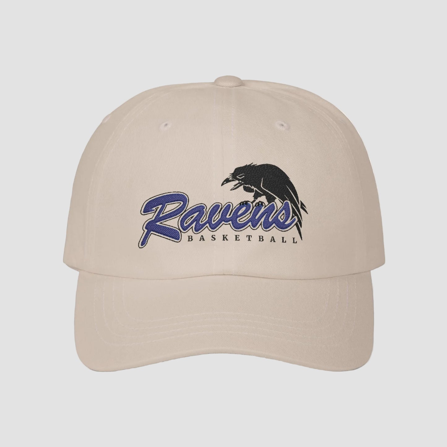 Ravens Basketball | Embroidered Dad Cap