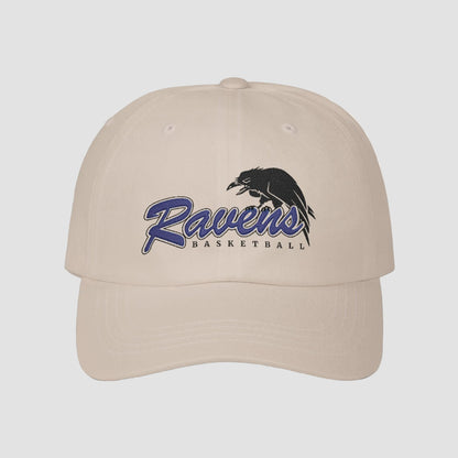Ravens Basketball | Embroidered Dad Cap