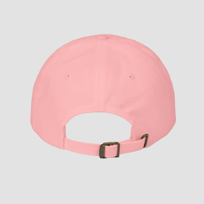 Don't Blush Embroidered White Cotton Baseball Hat