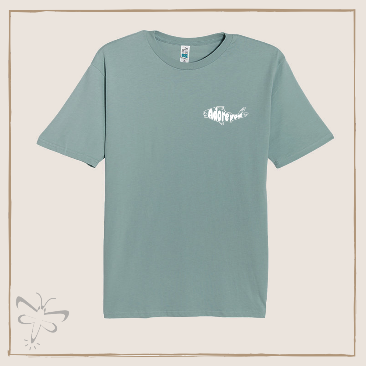 Adore You T-Shirt S / Full T-Shirt Seafoam
