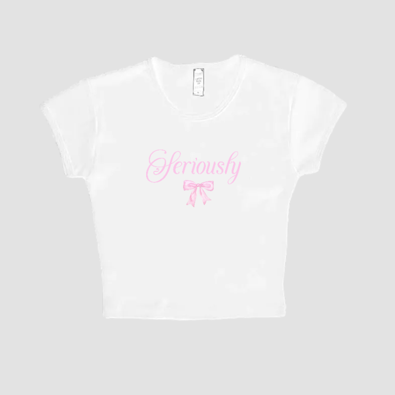 Seriously - Baby Tee/Tank Top