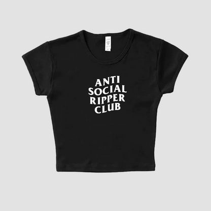 Anti Social Ripper Club - Tank Top/Baby Tee