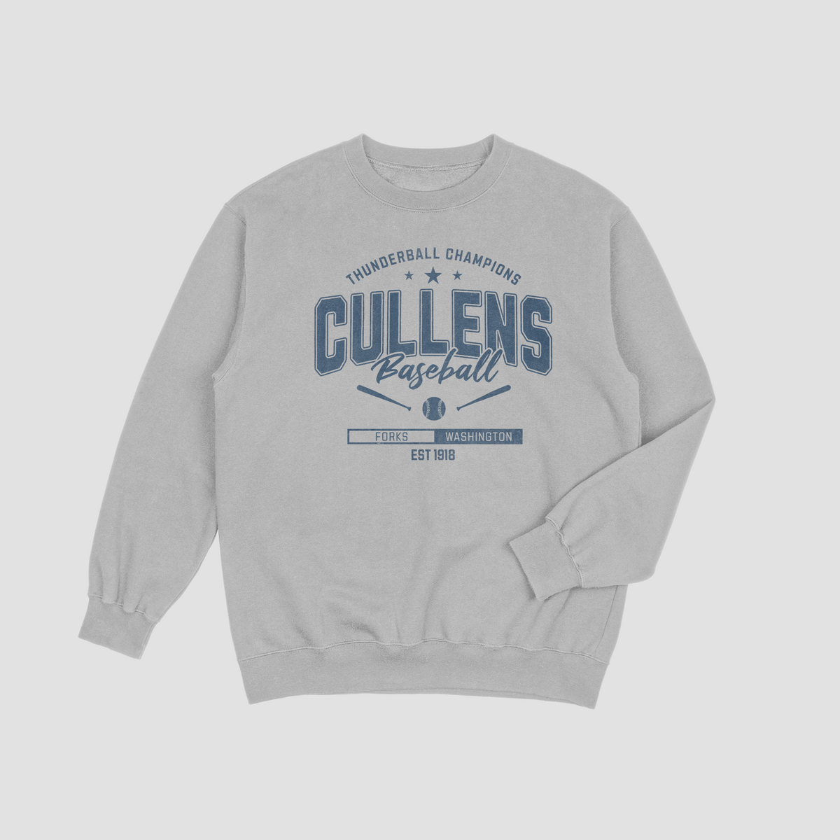 Cullens Baseball Crewneck Sweater